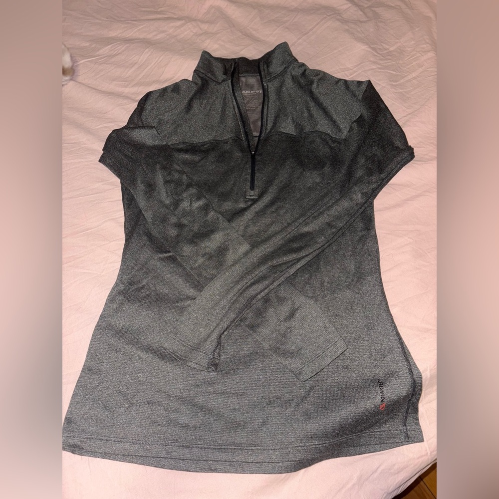 Mammut Dark Gray Women's Quarter-Zip Sweatshirt